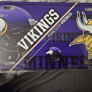 Minnesota Vikings License Plate Frame